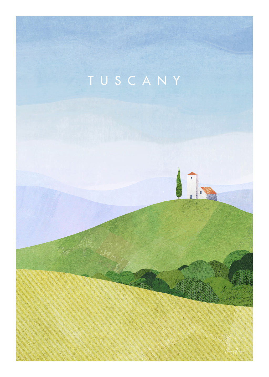Tuscany - Unframed art print