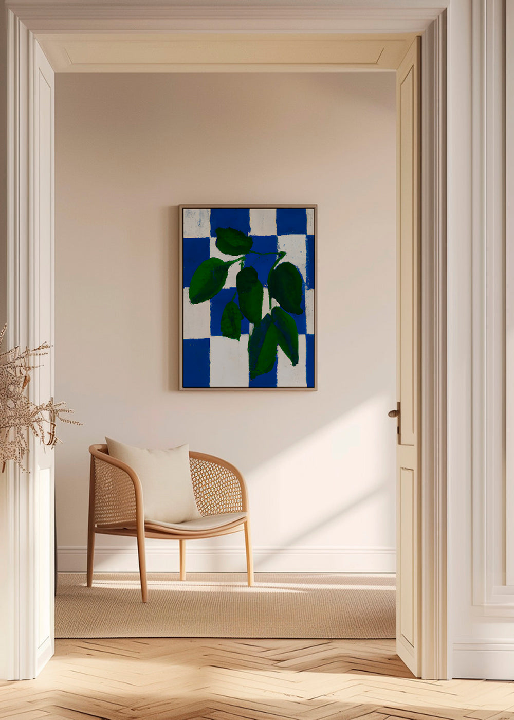 Checkered greenery