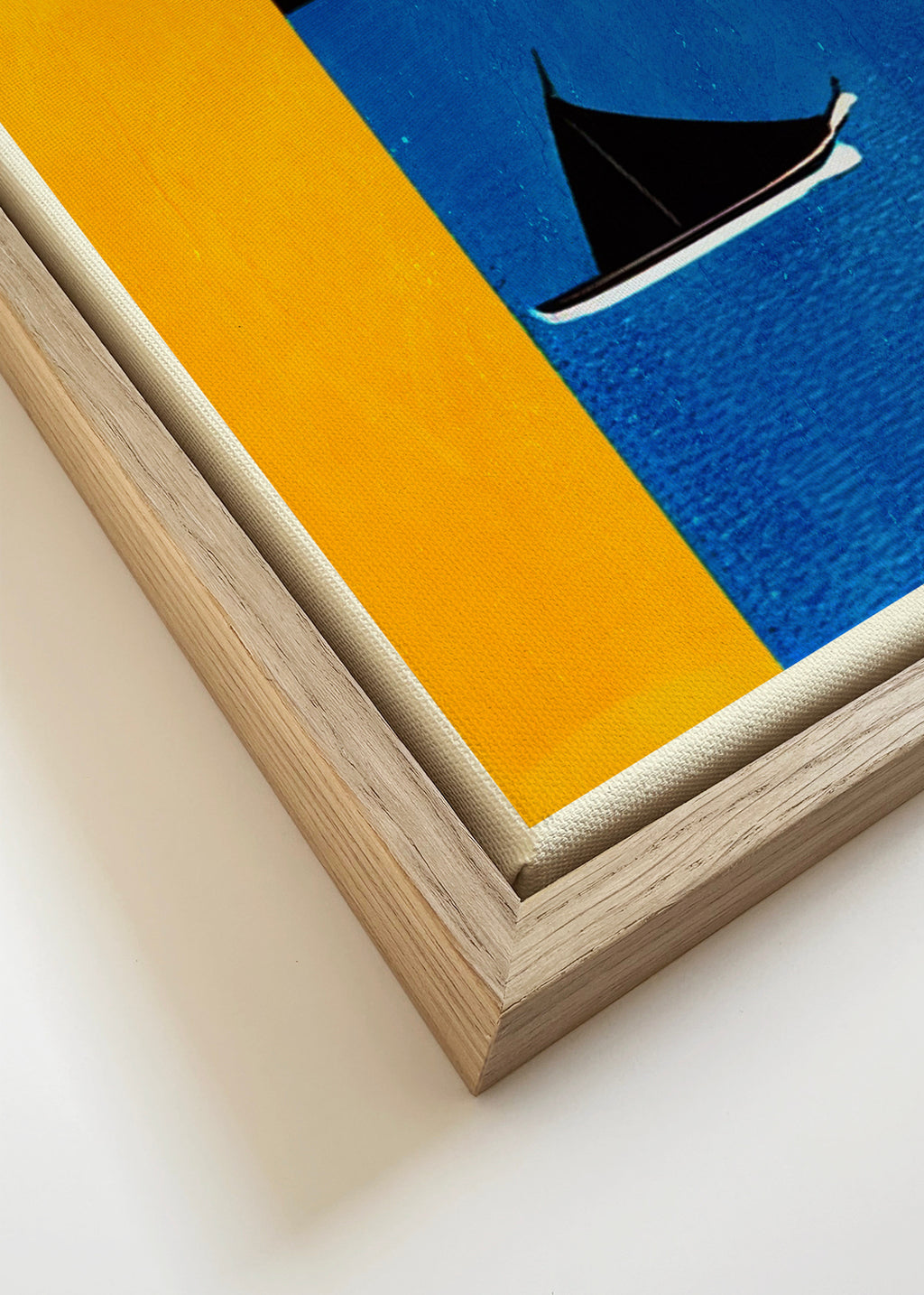 Sunset Cruise In Italy - Framed canvas detail