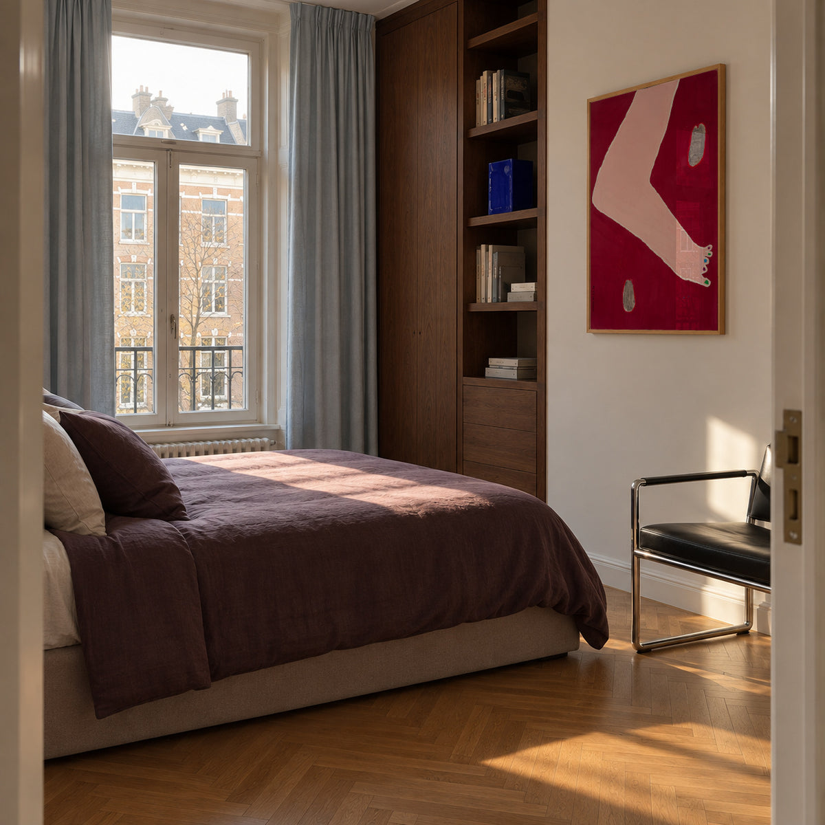 Mi pie en verano - Alicia Merino - Framed poster in an interior