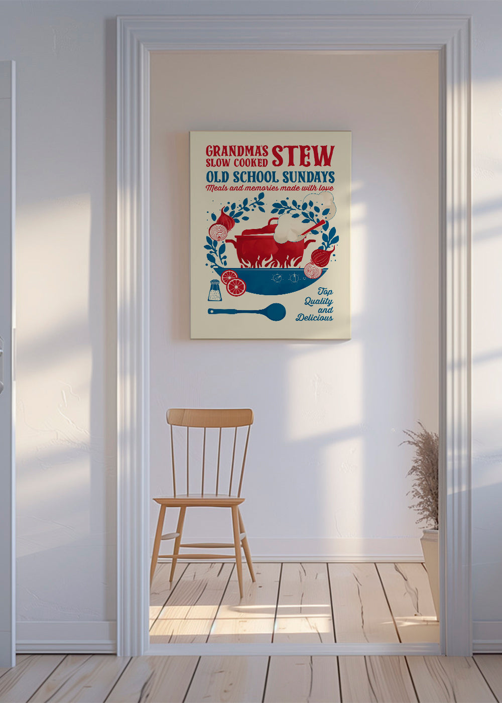 Grandmas Stew kitchen print