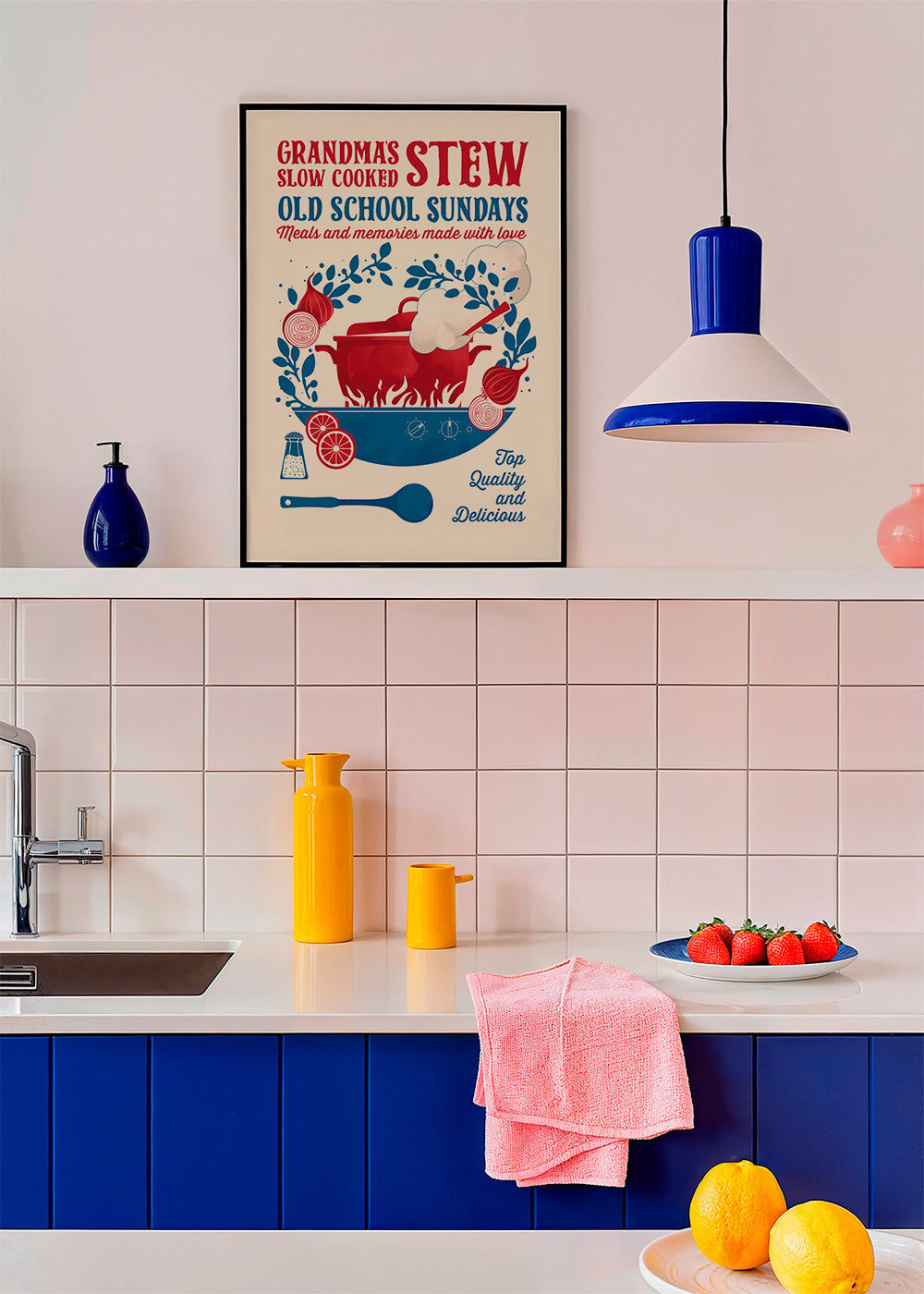 Grandmas Stew kitchen print