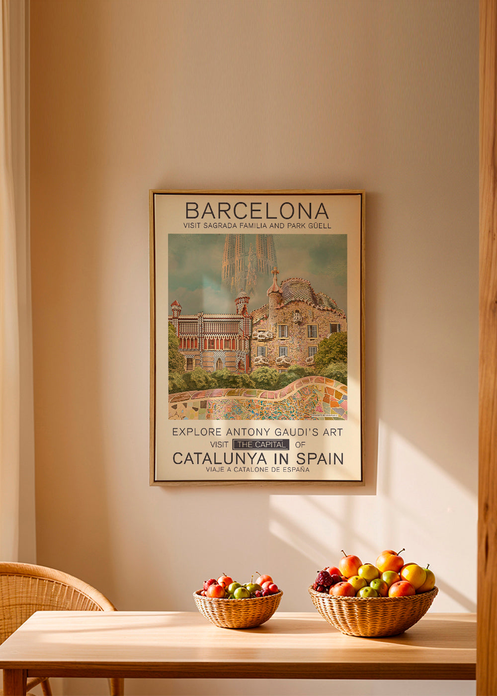 Barcelona print
