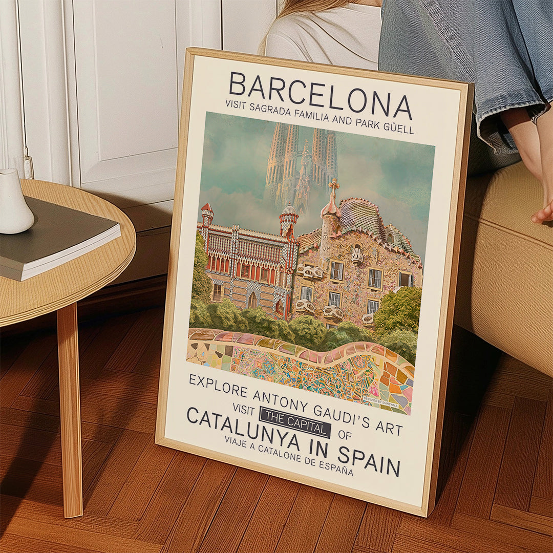 Barcelona print