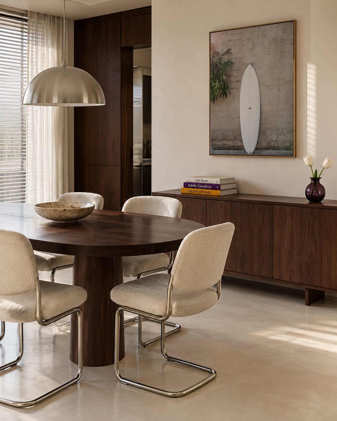 Safari Twinfin - Framed canvas in an interior