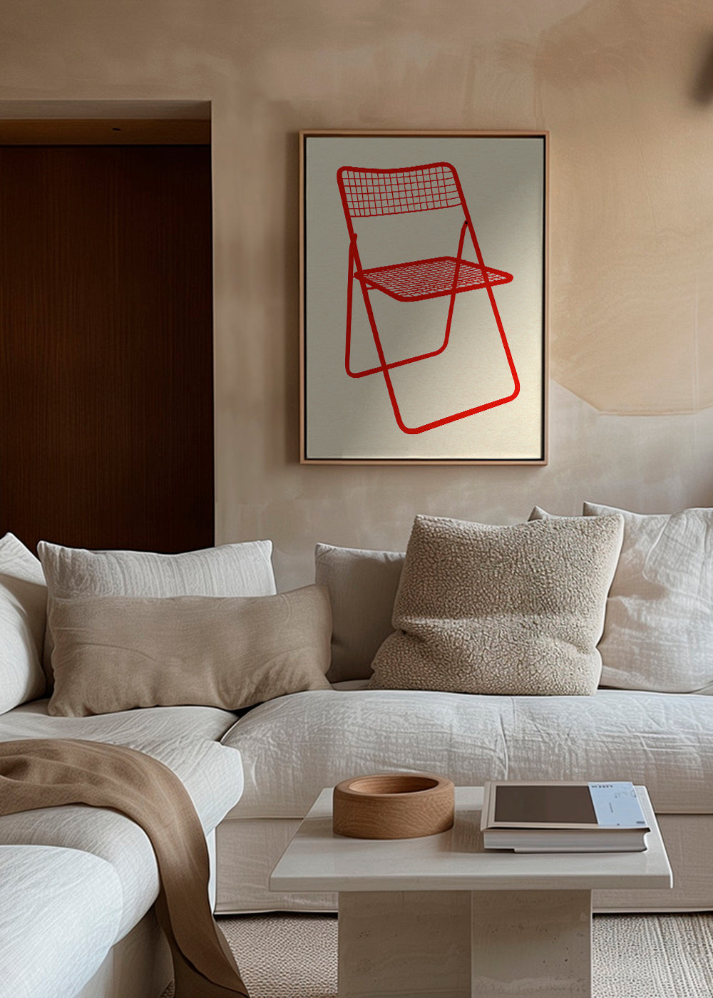 Ted Net Chair Red