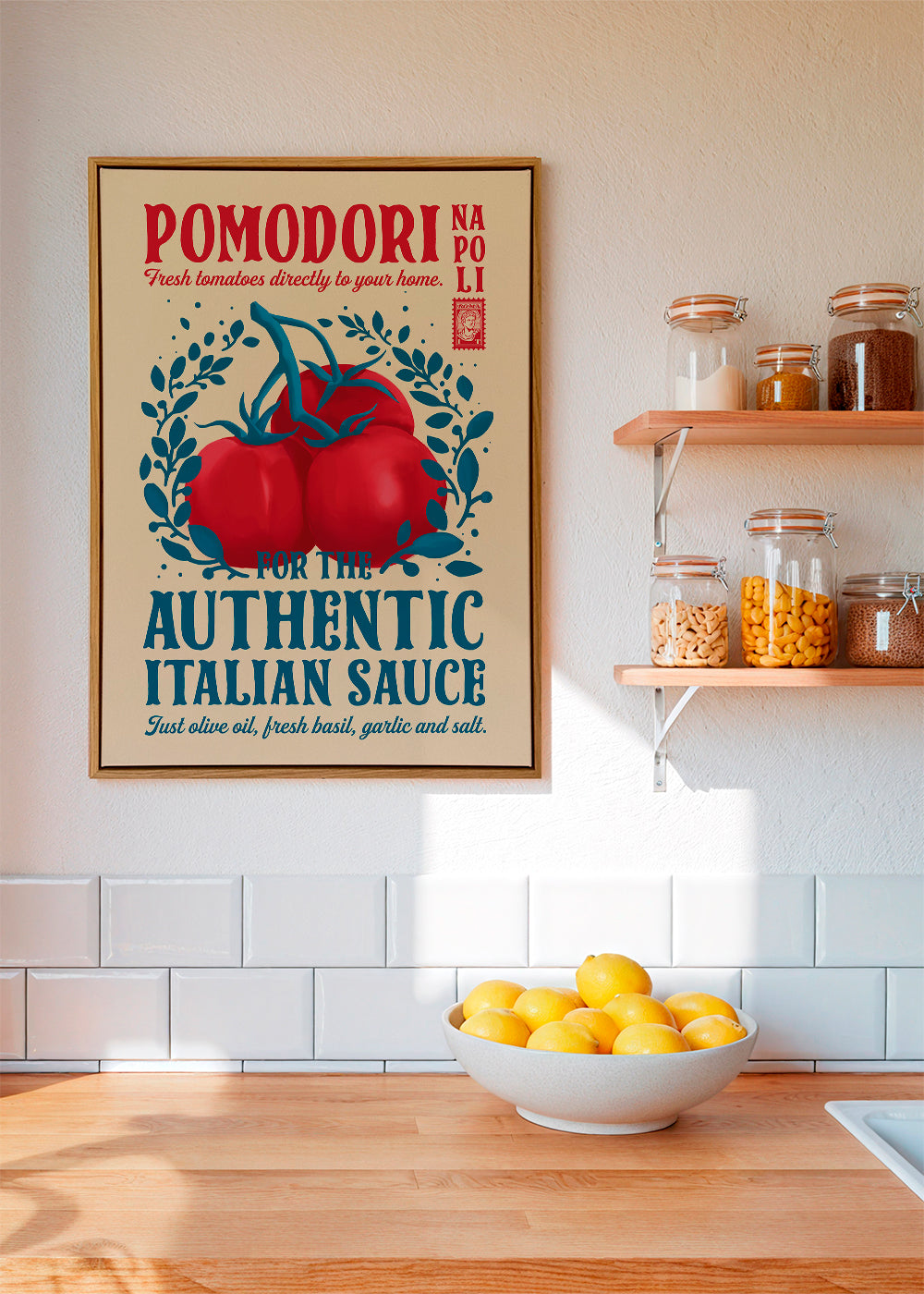 Pomodori Kitchen print