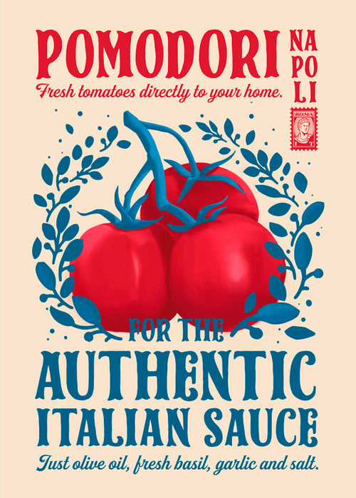 Keuken kunst Pomodori rode tomaten