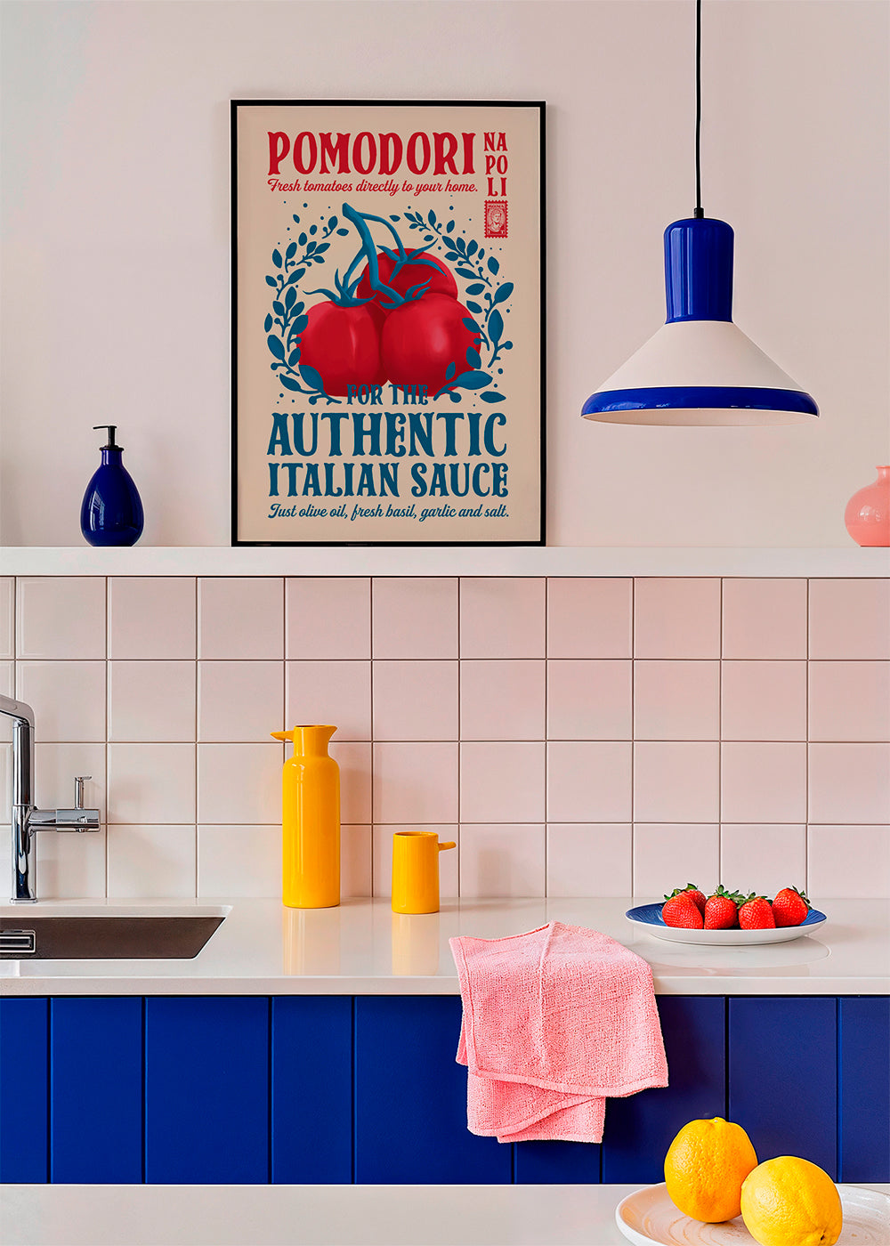 Pomodori Kitchen print