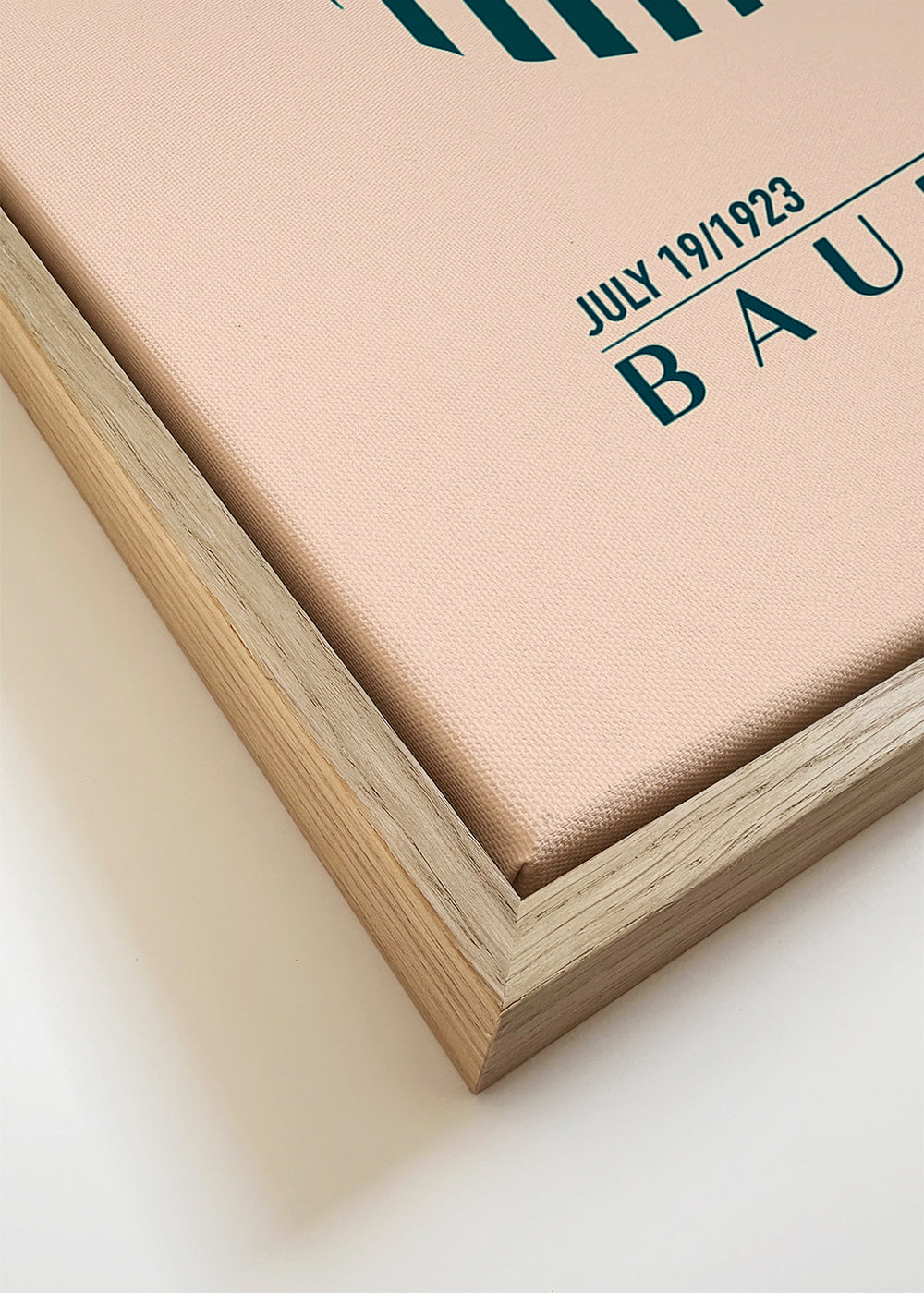 Bauhaus geometrische illustratie met cirkel en strepen
