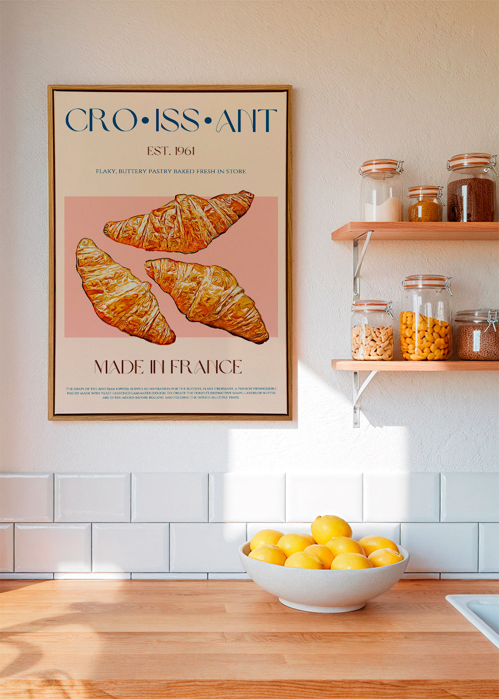 Croissant Print