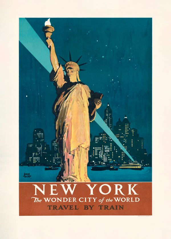 New York reisposter vintage