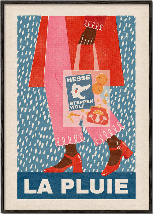 Illustration La Pluie tas en regen