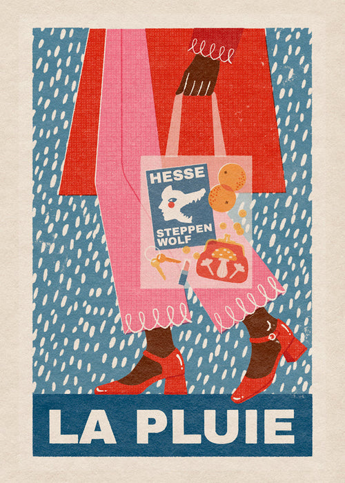 Illustration La Pluie tas en regen