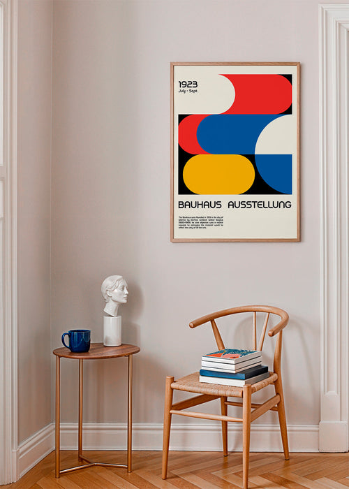 Vintage Bauhaus geometrische poster 1923