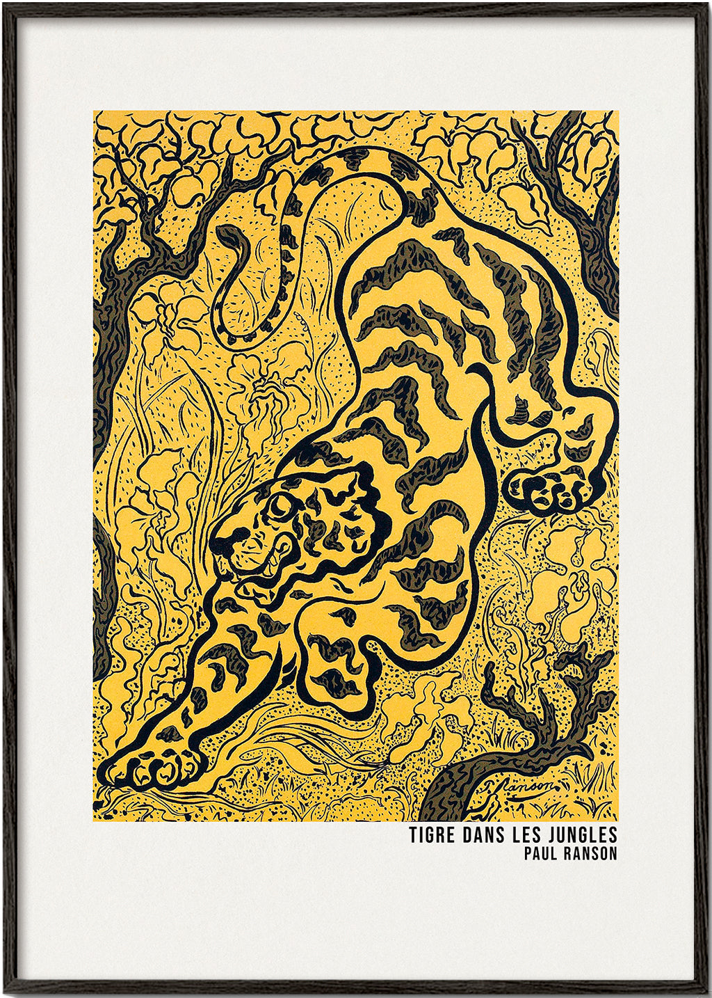 Tigre Dans Les Jungles Poster