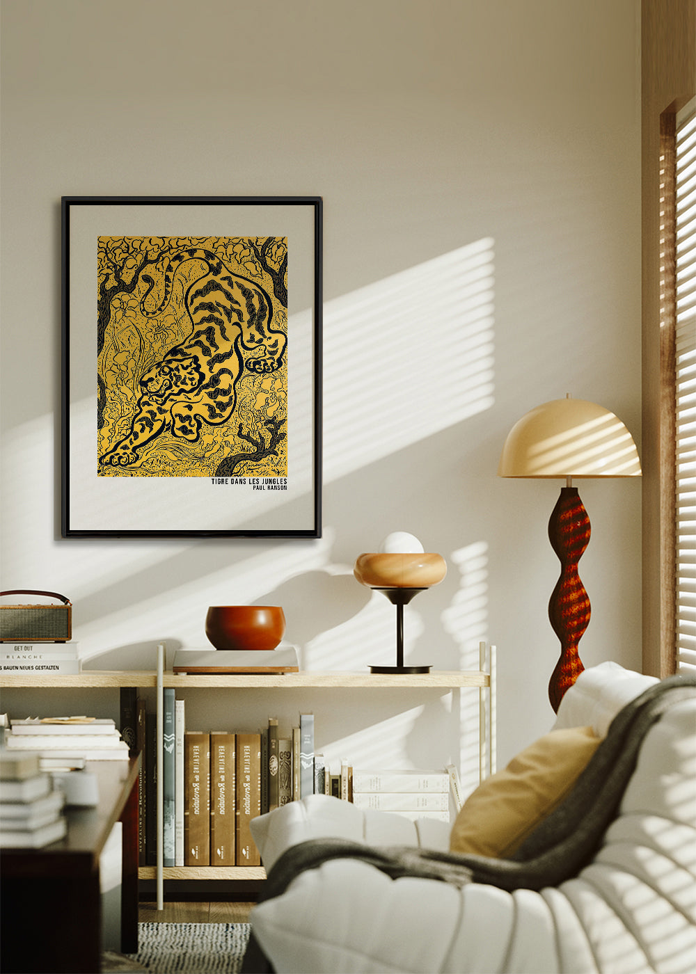 Tigre Dans Les Jungles Poster