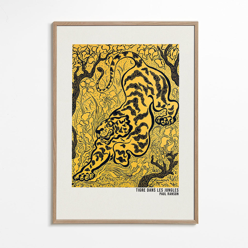 Tigre Dans Les Jungles Poster
