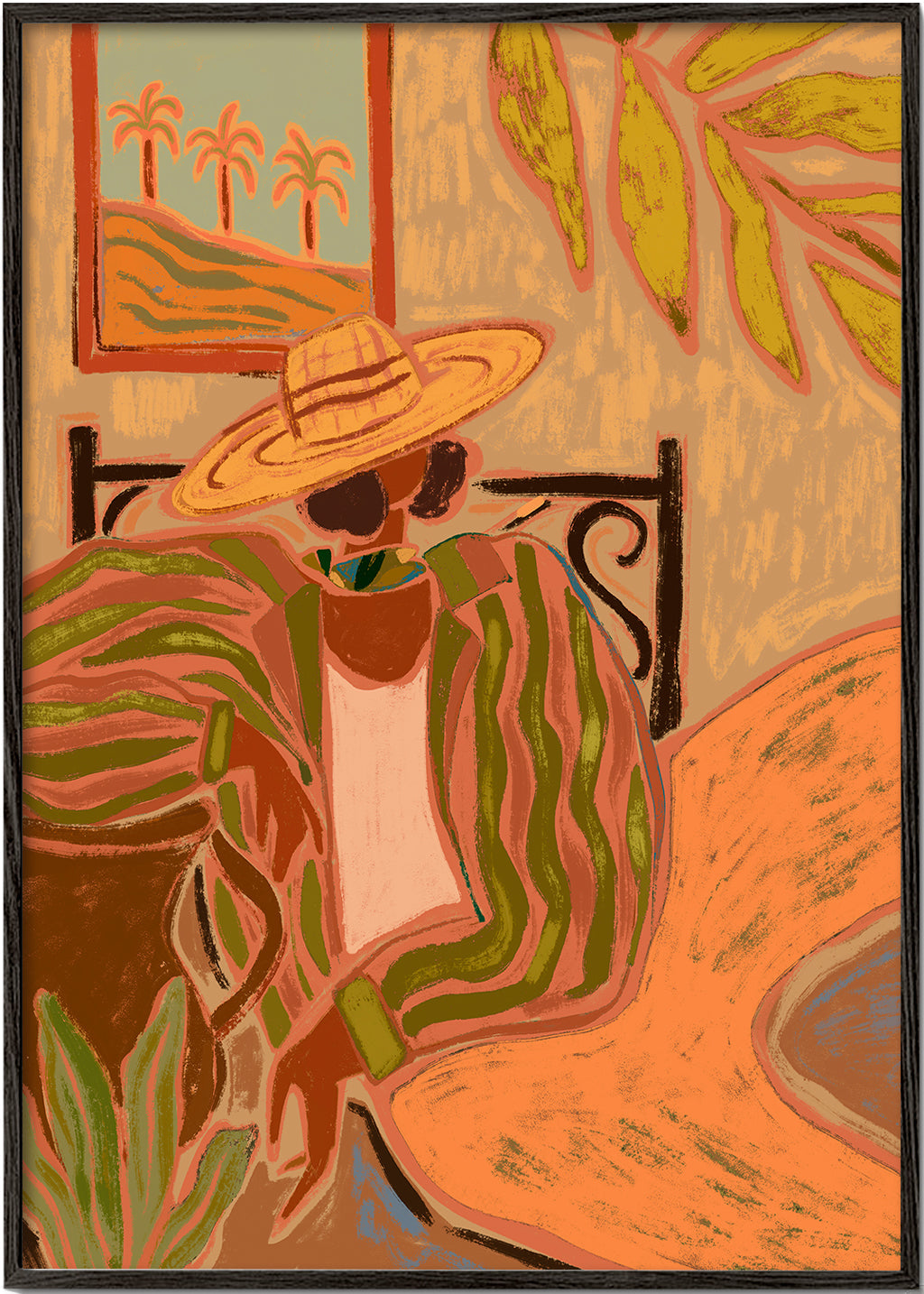 Lady in Stripe