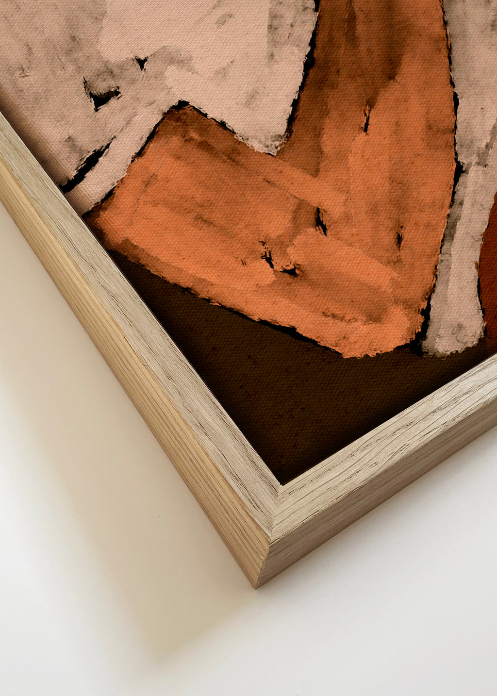 Book lover 4 - Framed canvas detail