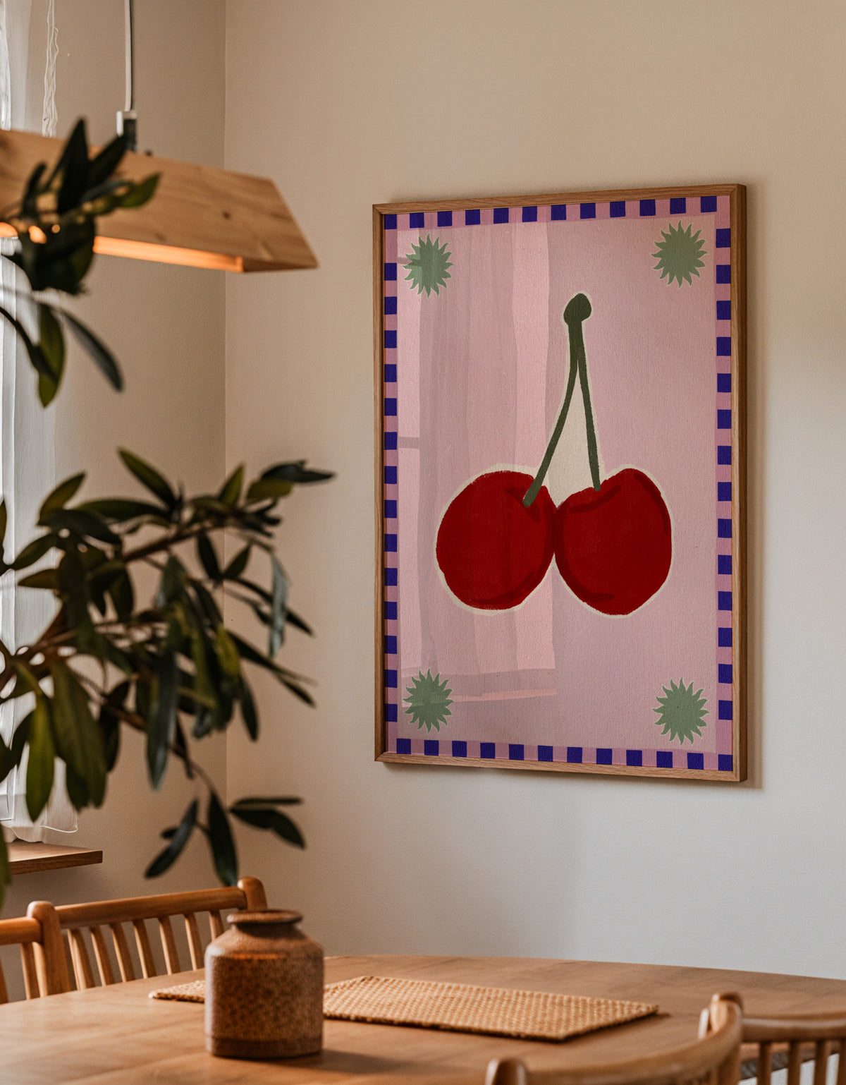 Lush duo 1 - Framed poster detail