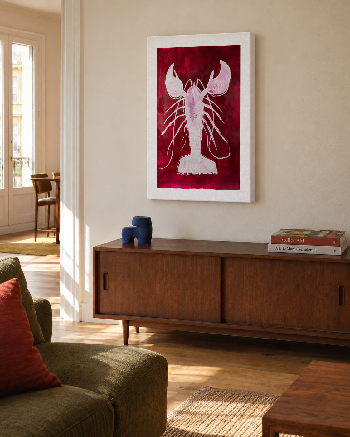 Le chef - Unframed canvas in an interior