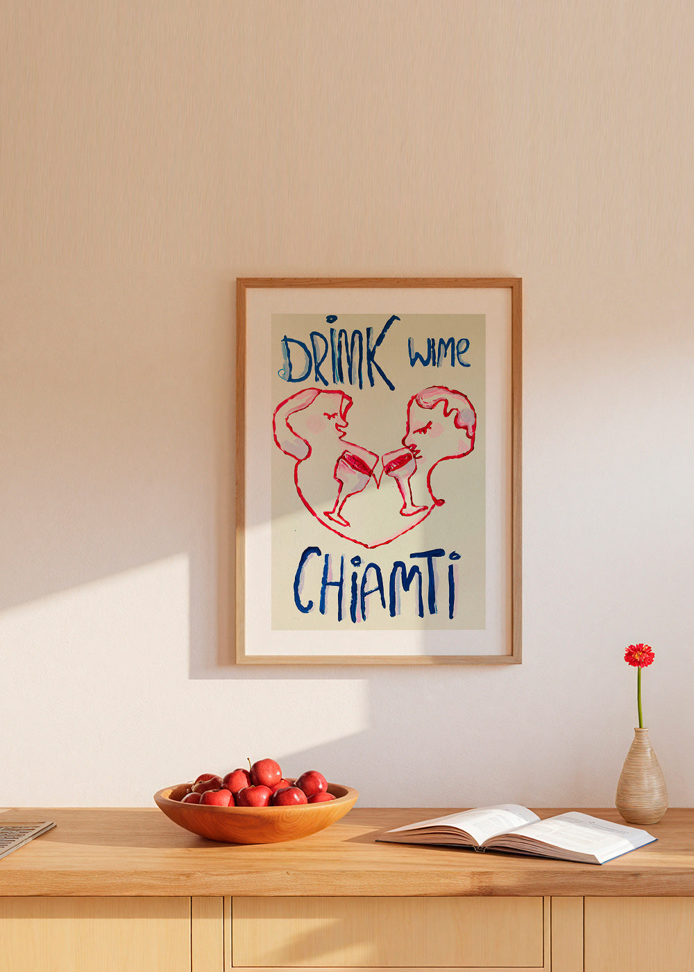 Keuken kunst met geïllustreerde glazen – Product2