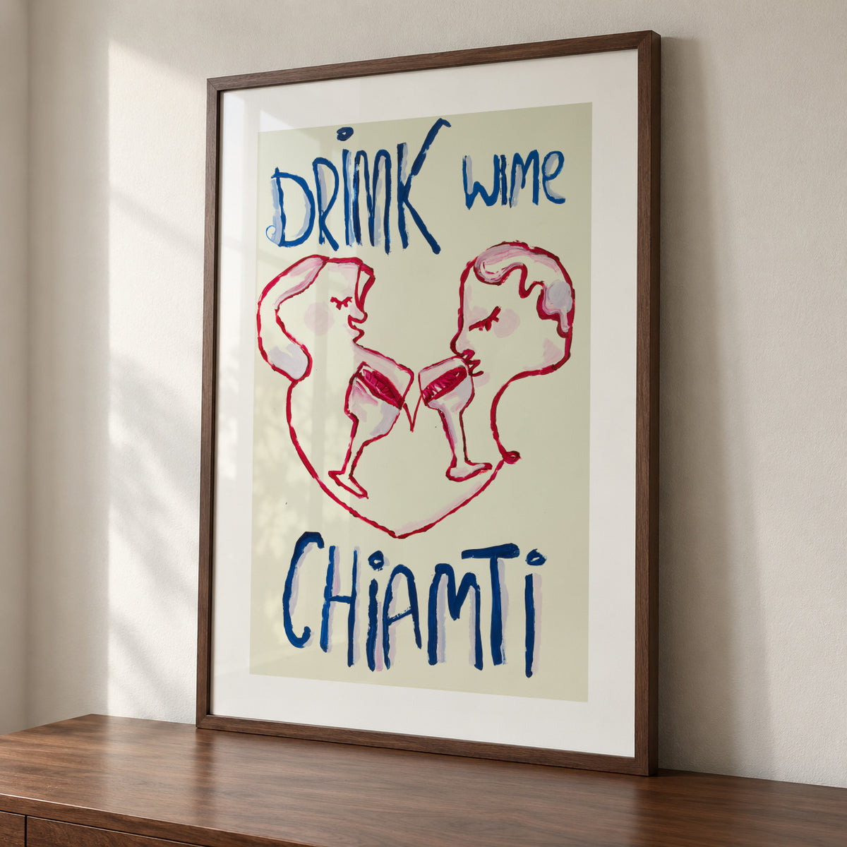 Chiamti - Framed poster detail