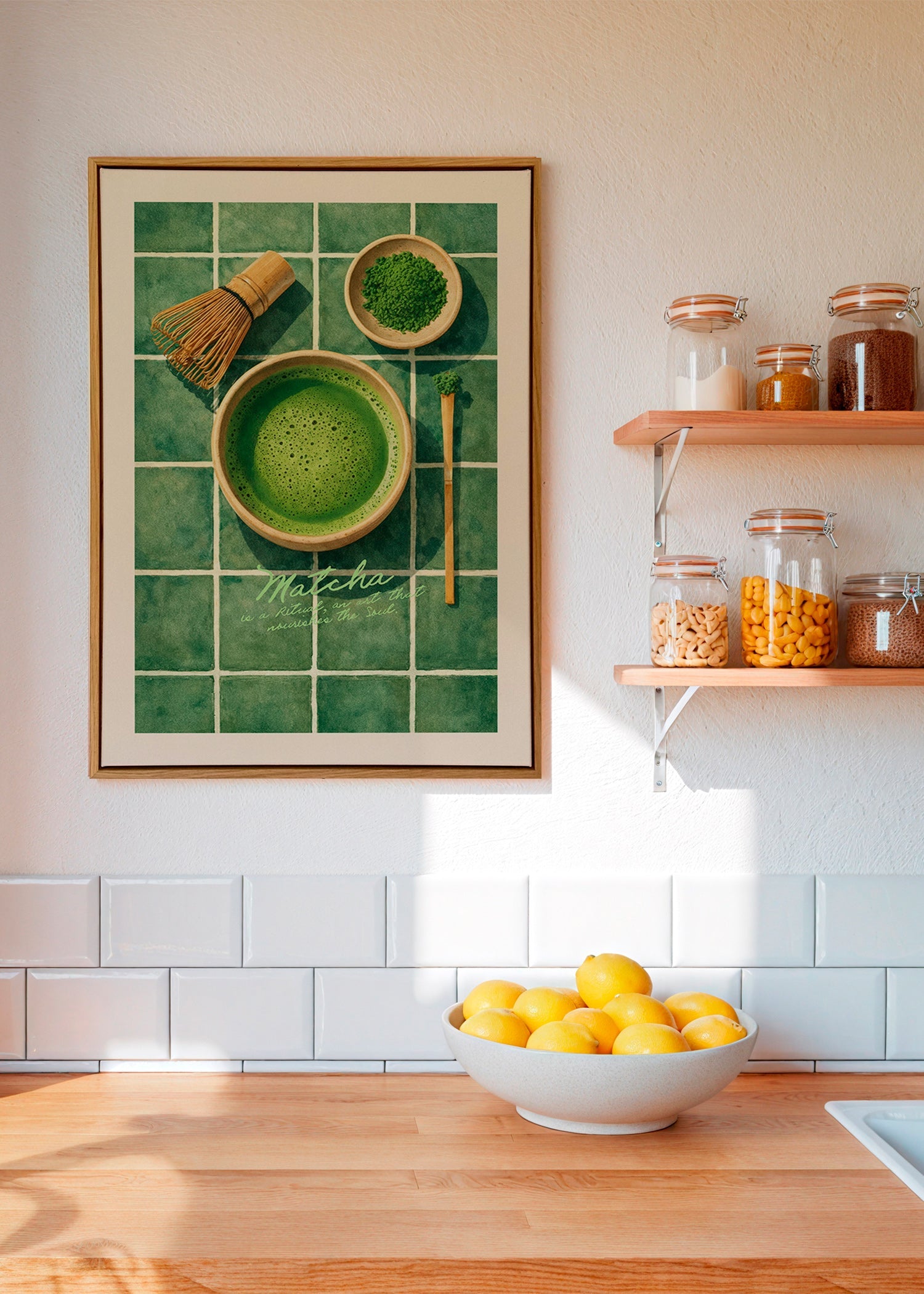 Küchenkunst: Matcha mit Utensilien