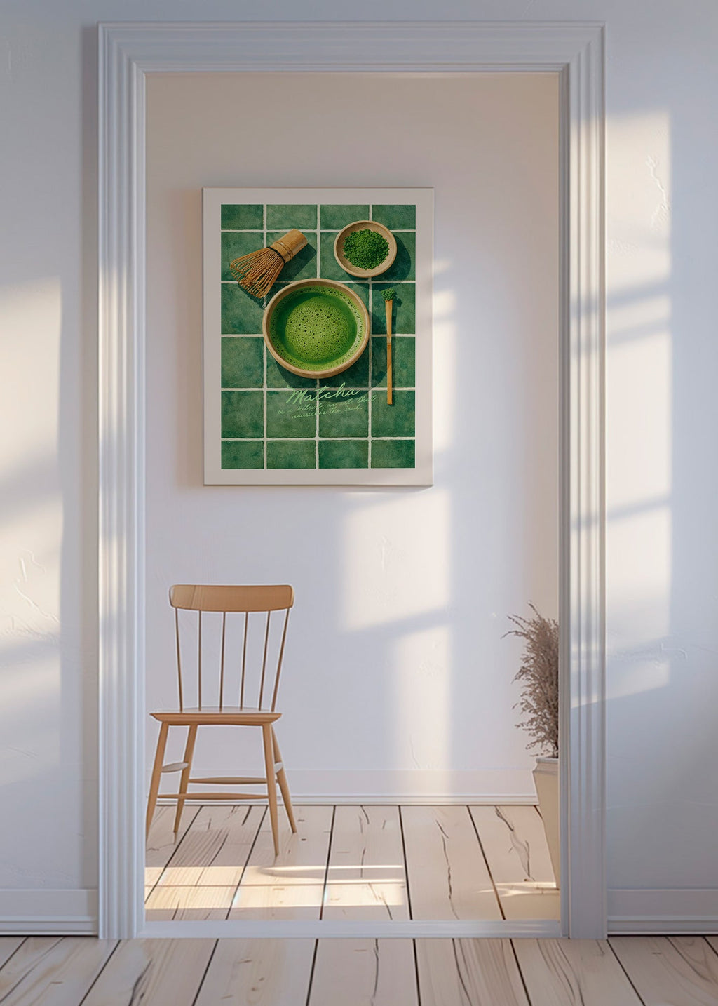 Küchenkunst: Matcha mit Utensilien