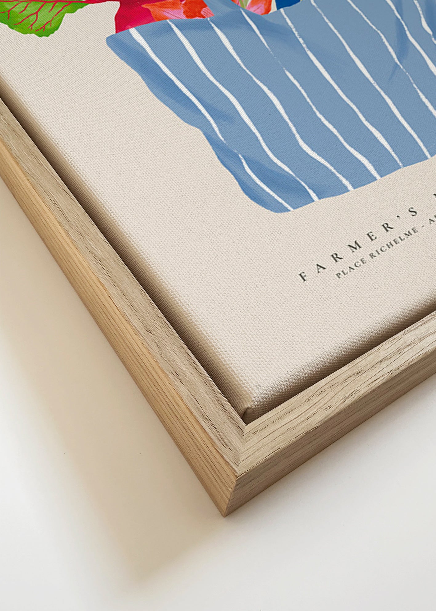 Küchenkunst mit Markt­taschen-Illustration