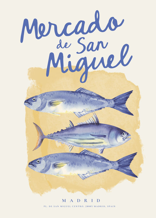 Mercado de San Miguel, Madrid - Unframed art print