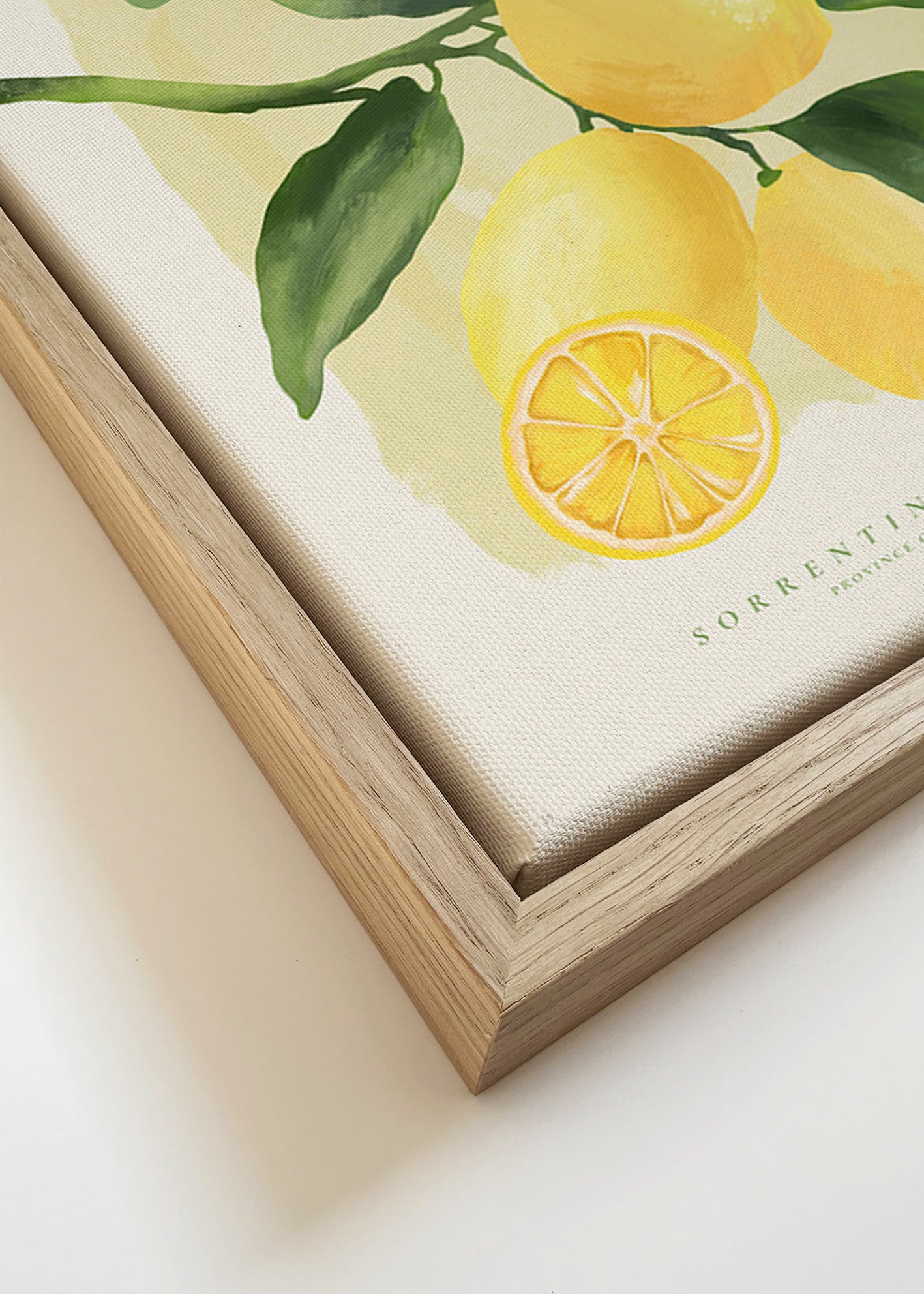 Botanische Amalfi citroen print