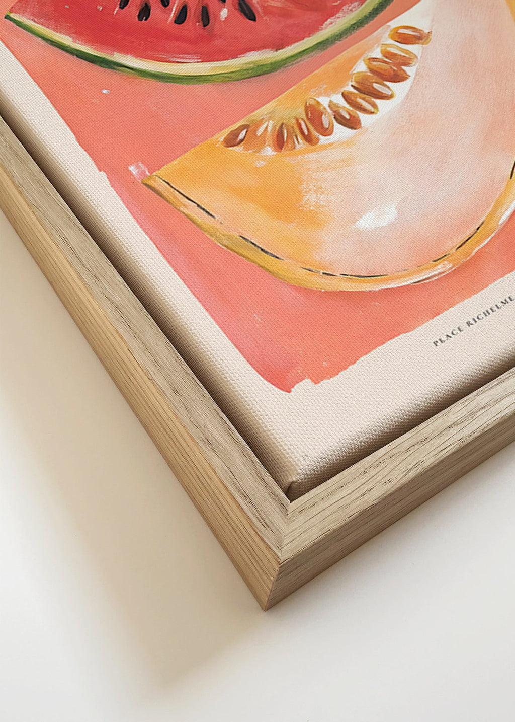Küchenkunst Provence Früchte: Melone und Wassermelone