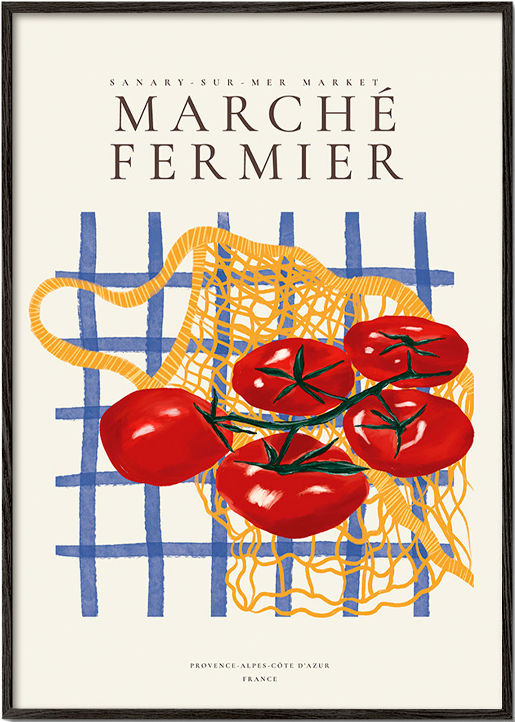 Küchenkunst Tomaten im Netz