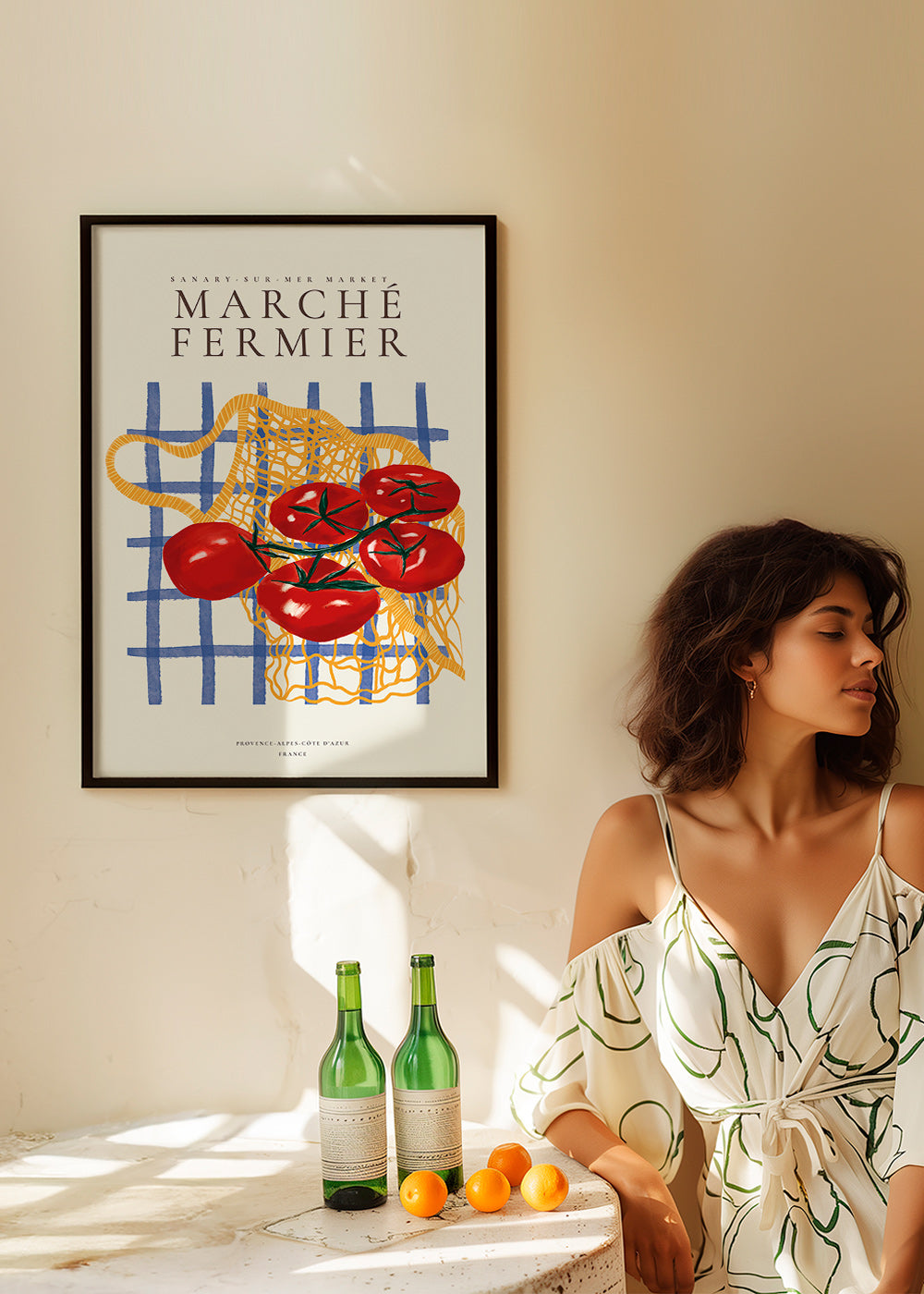 Küchenkunst Tomaten im Netz