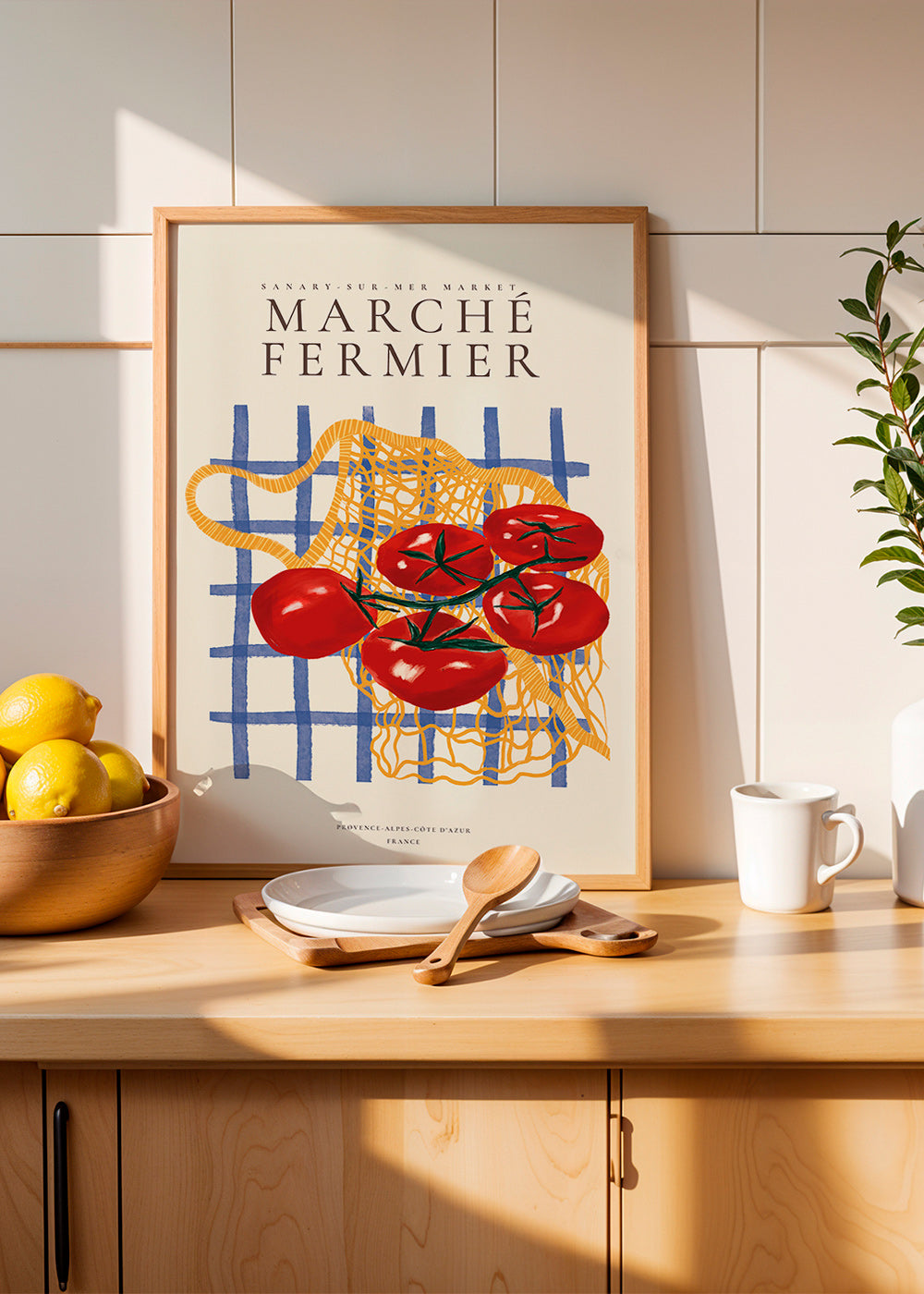 Küchenkunst Tomaten im Netz