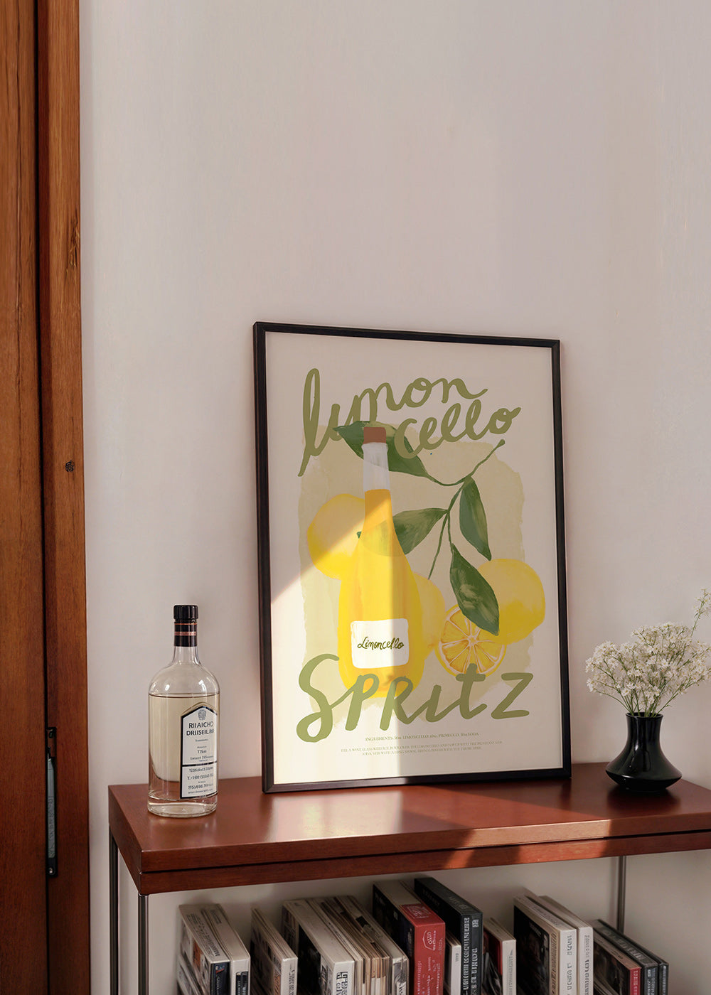 Küchenkunst Limoncello Spritz Illustration