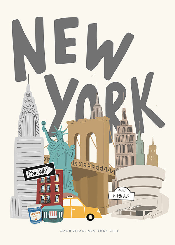 Reisebild: New York Ikonen
