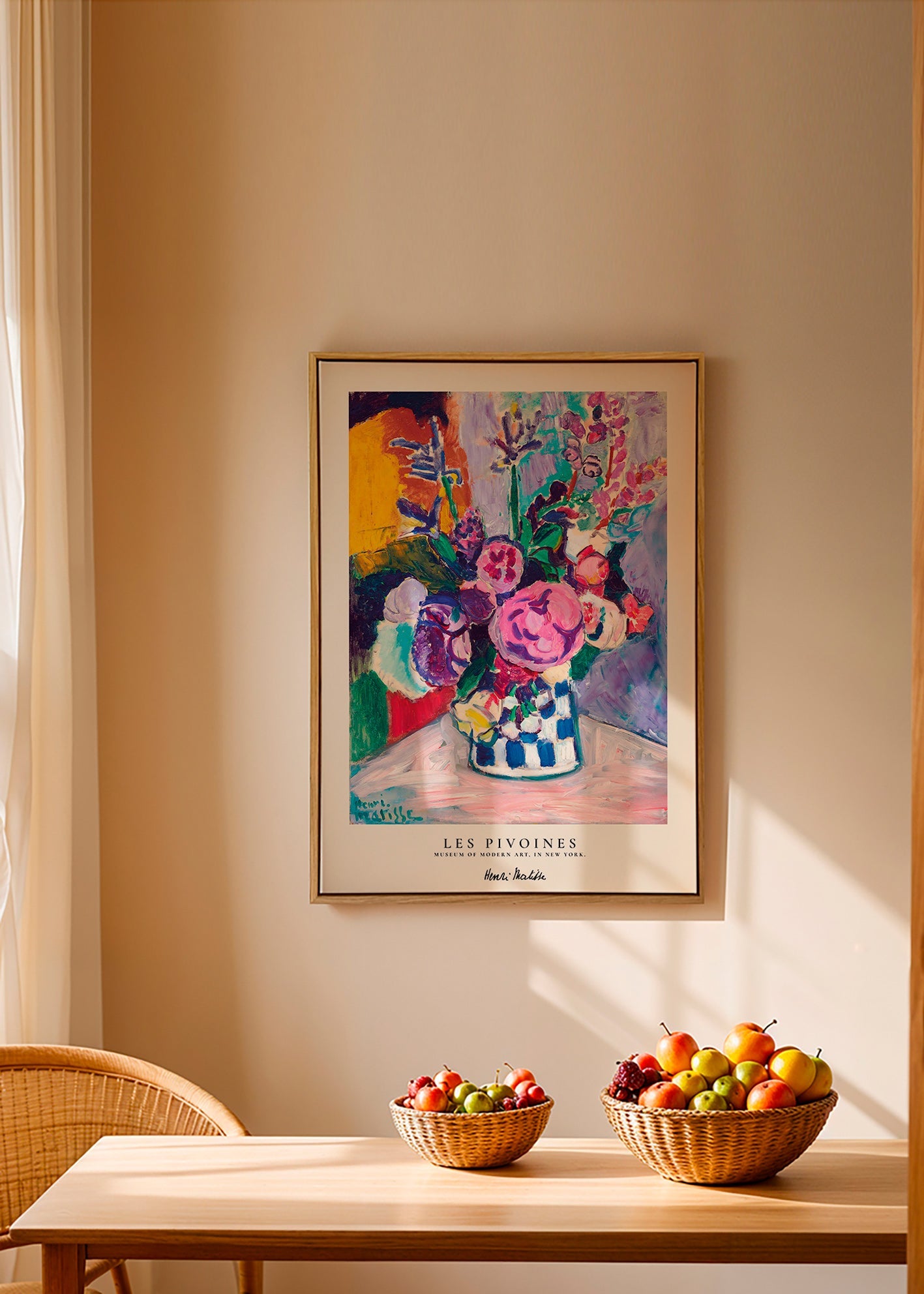 Botanische print kleurrijk boeket