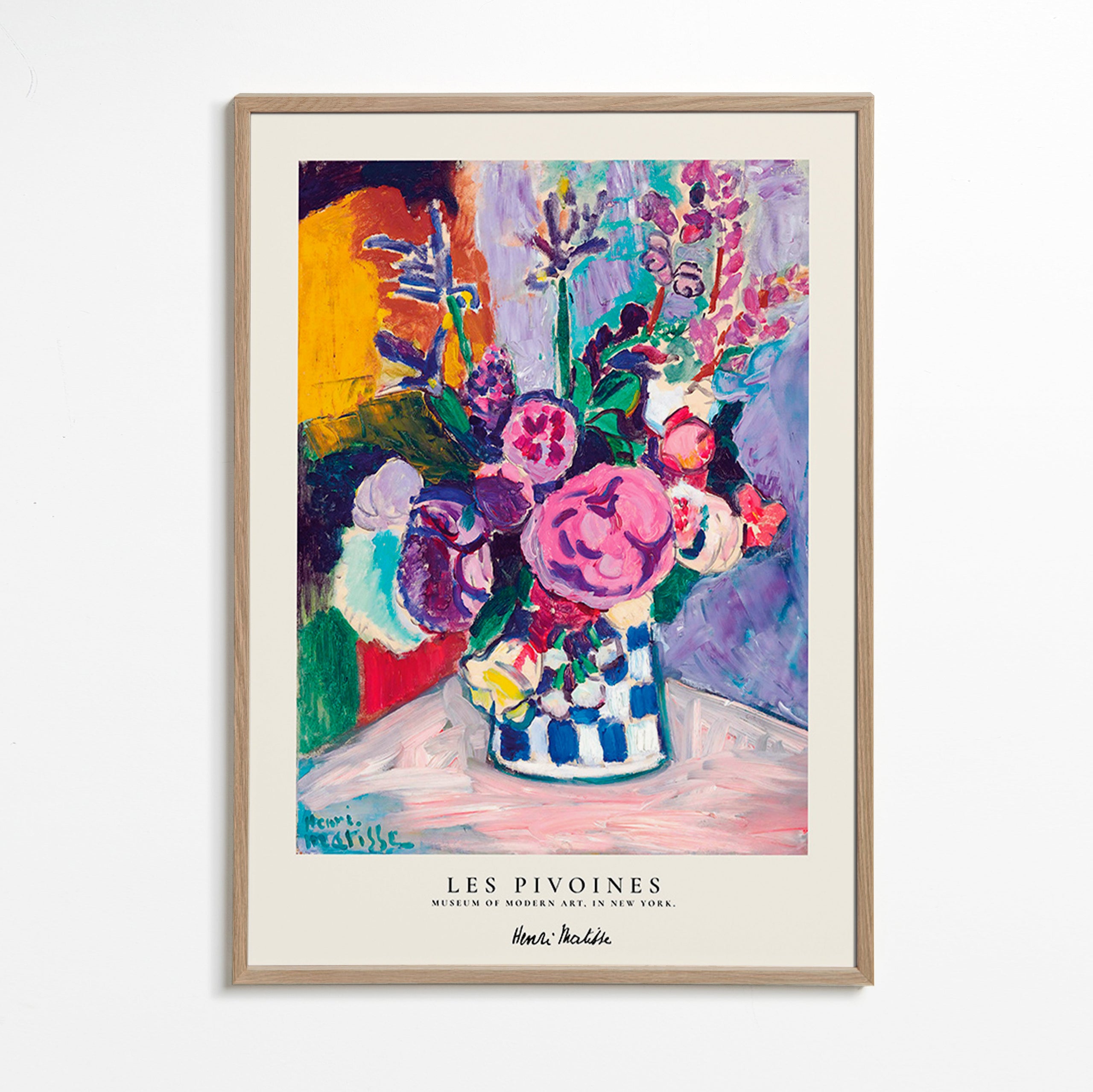 Botanische print kleurrijk boeket