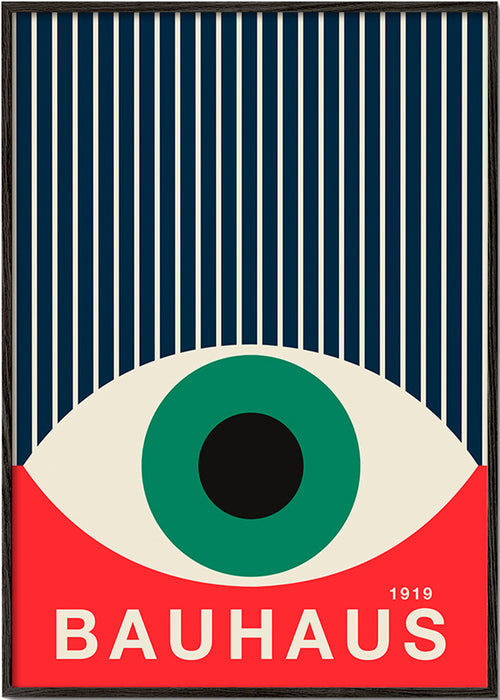 Bauhaus-oog illustratie
