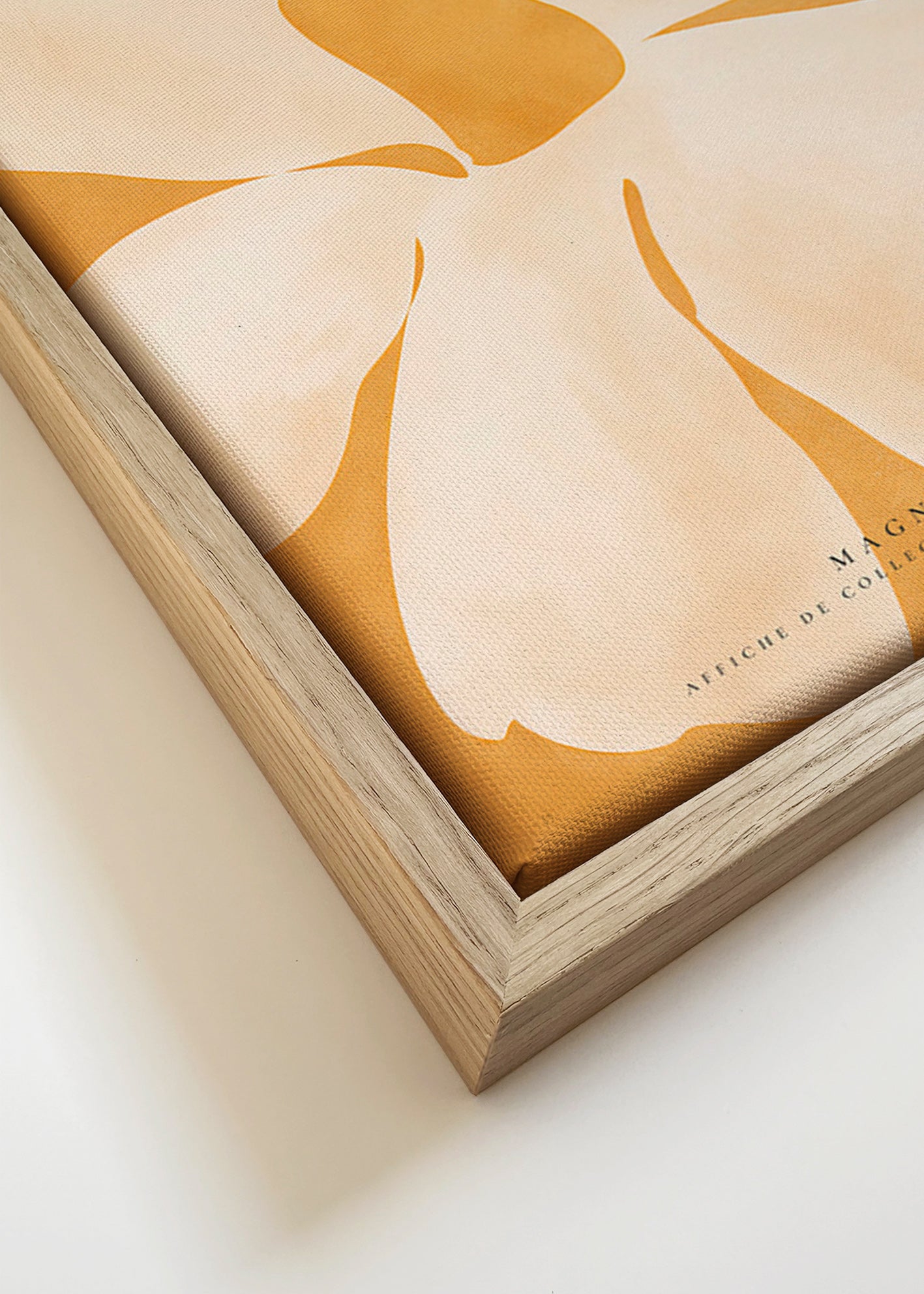Botanische poster Magnolia groot formaat