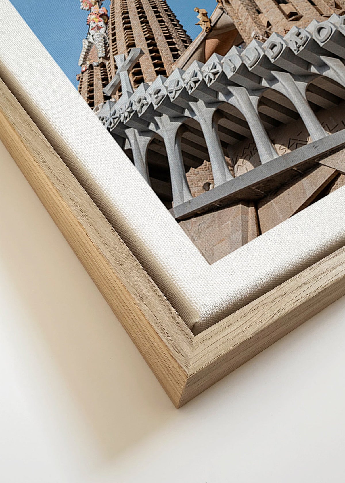 Städtebild Sagrada Família Fassade vertikal