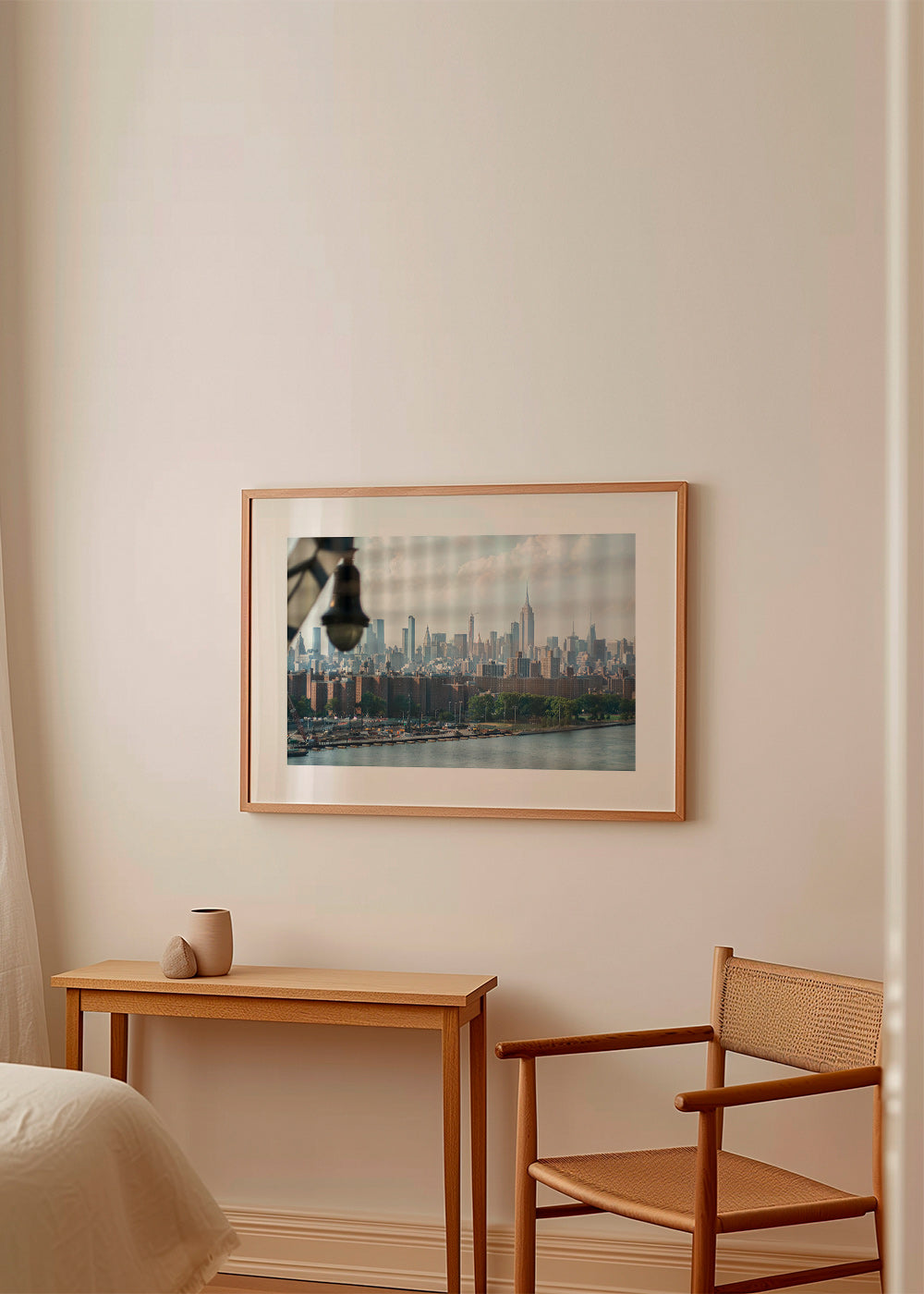 Stadtbild Manhattan Fenster Skyline