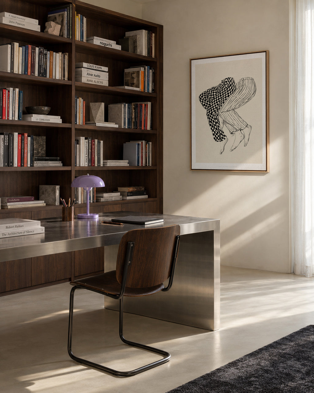 Jlr Love1 Copy - Framed canvas in an interior