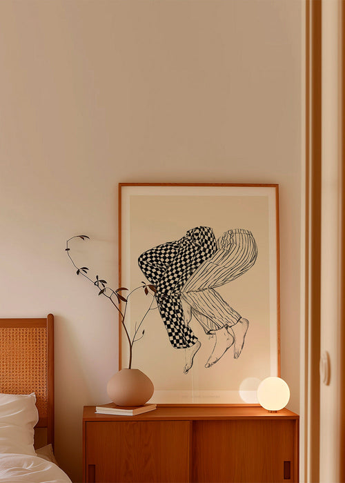 Illustratie verstrengelde benen – Product1