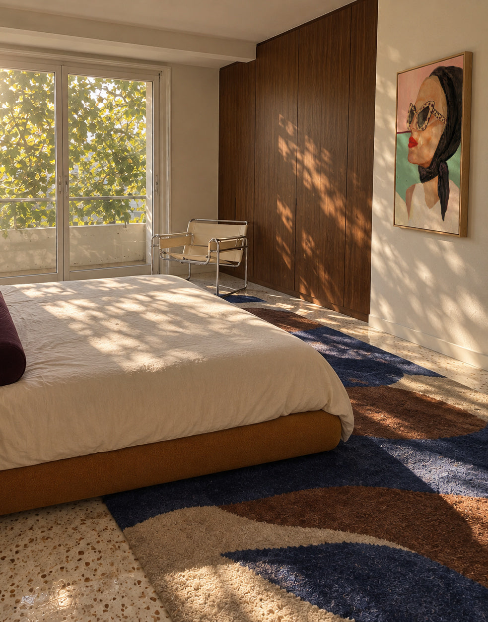 Capri - Framed canvas in an interior