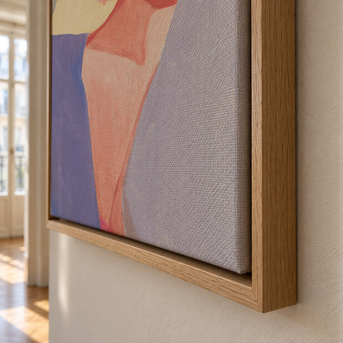 Lune2 - Framed canvas detail