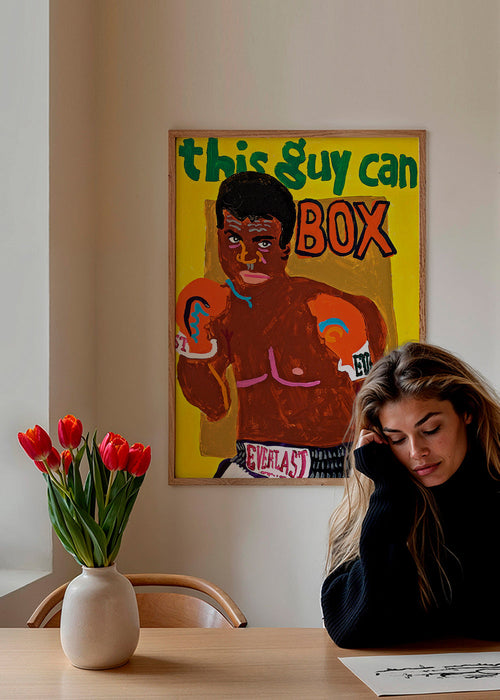 Sportkunst bokser illustratie – Product1